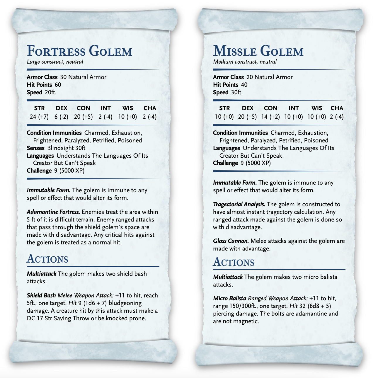 Fortress Golem